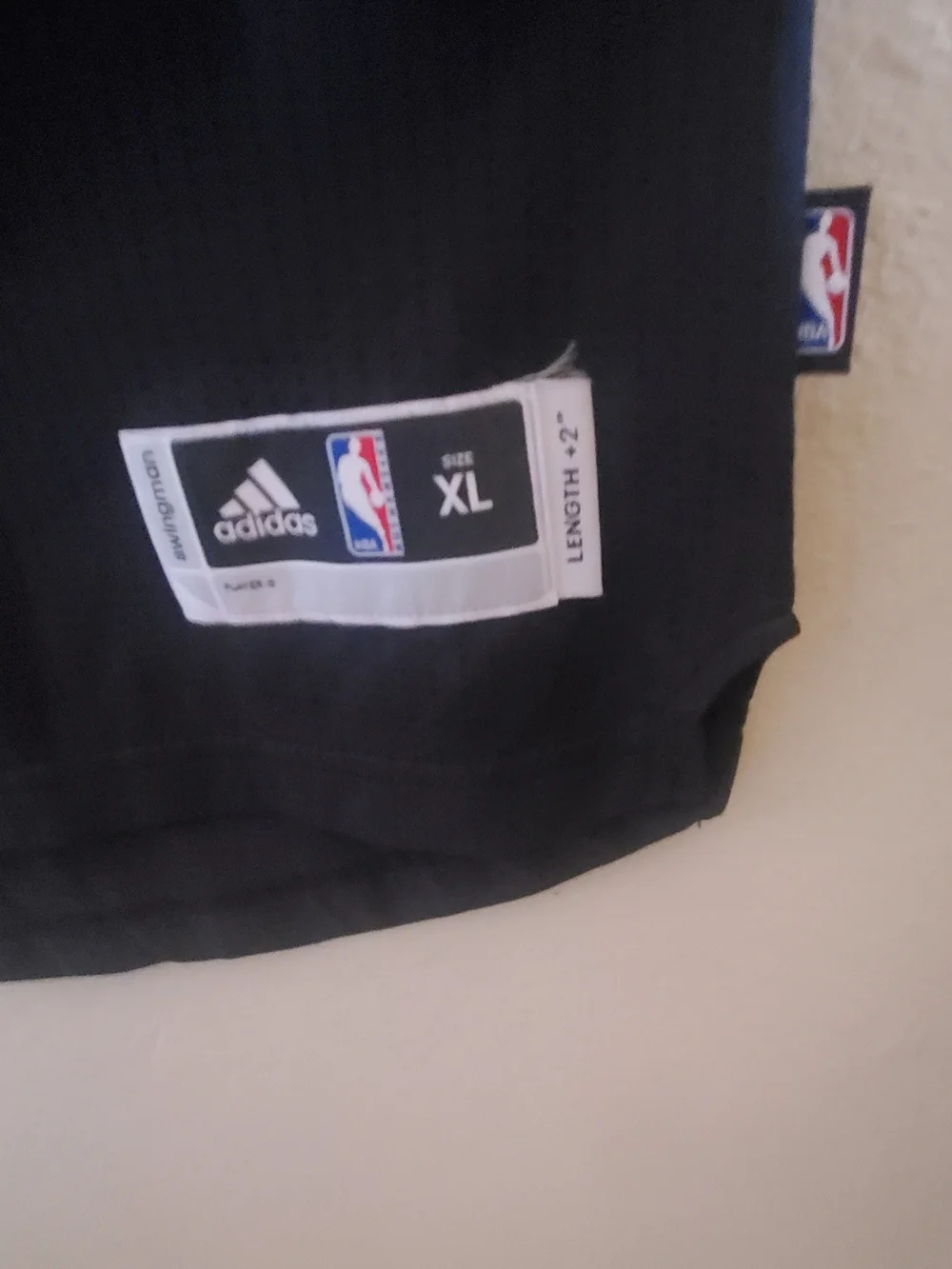 Adidas Black Chicago #1 Basketball Jersey with Red Trim